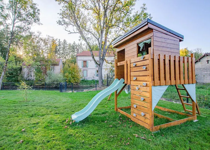 Les Rives Champenoises Bord De Seine Vakantiehuis Buxeuil (Aube)